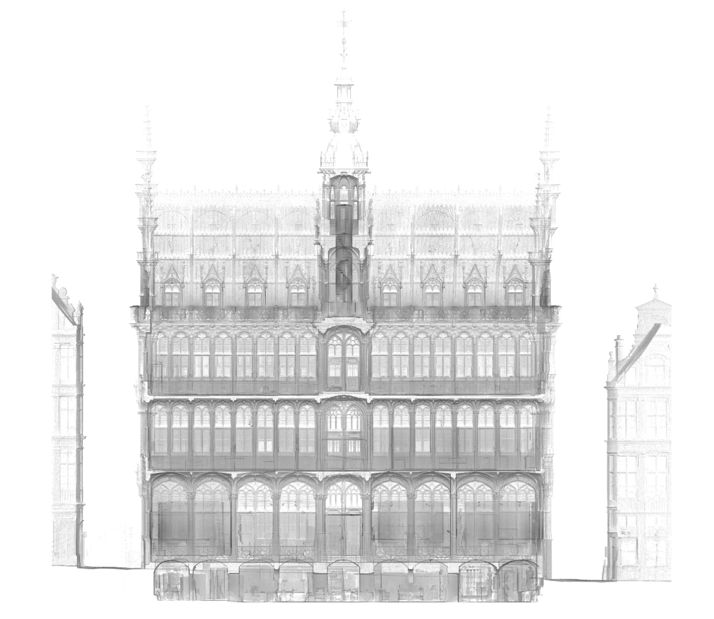 Maison du roi — vue 1