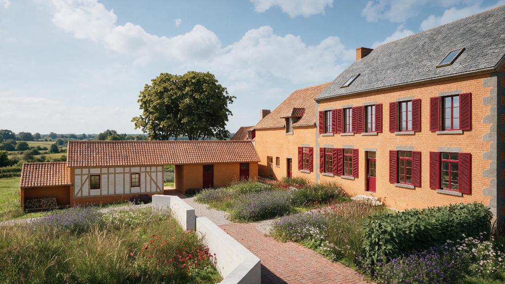 Vieille ferme du Cendron — vue 1